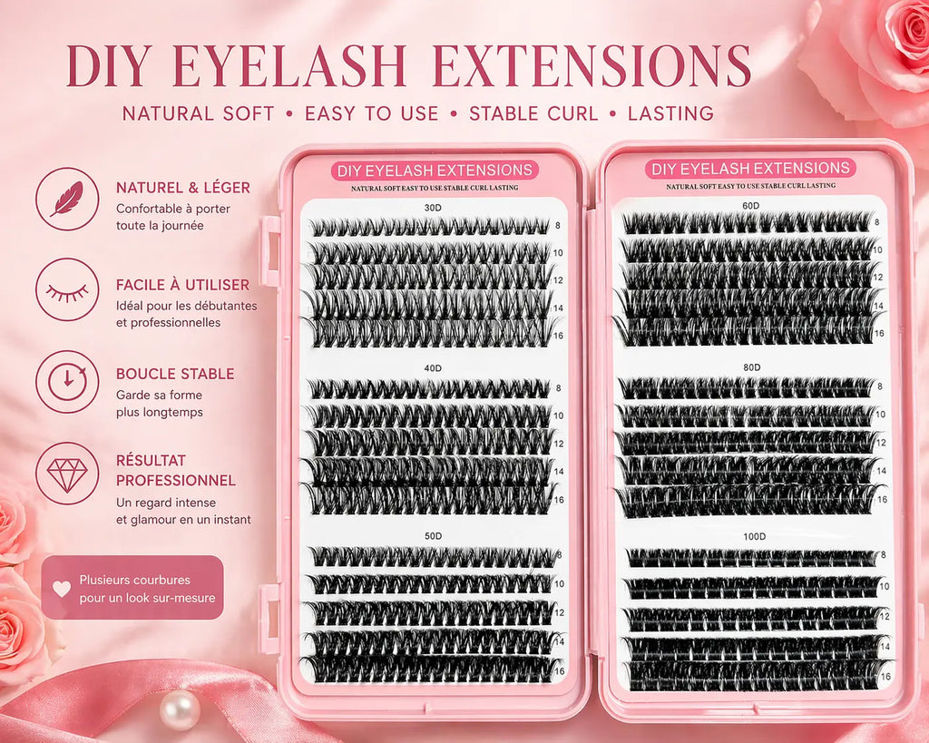 DIY EYELASH EXTENSIONS NUANCE