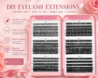DIY EYELASH EXTENSIONS NUANCE