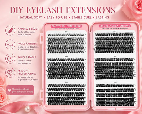 DIY EYELASH EXTENSIONS NUANCE